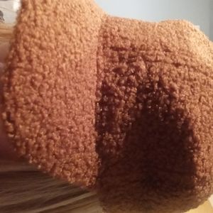 Hat teddy bear brown hat clean and new